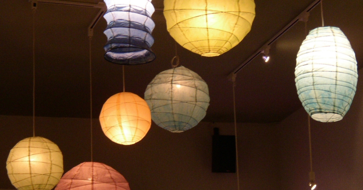 Hanging Paper Lanterns