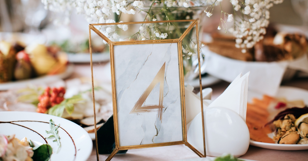 Personalized Table Numbers