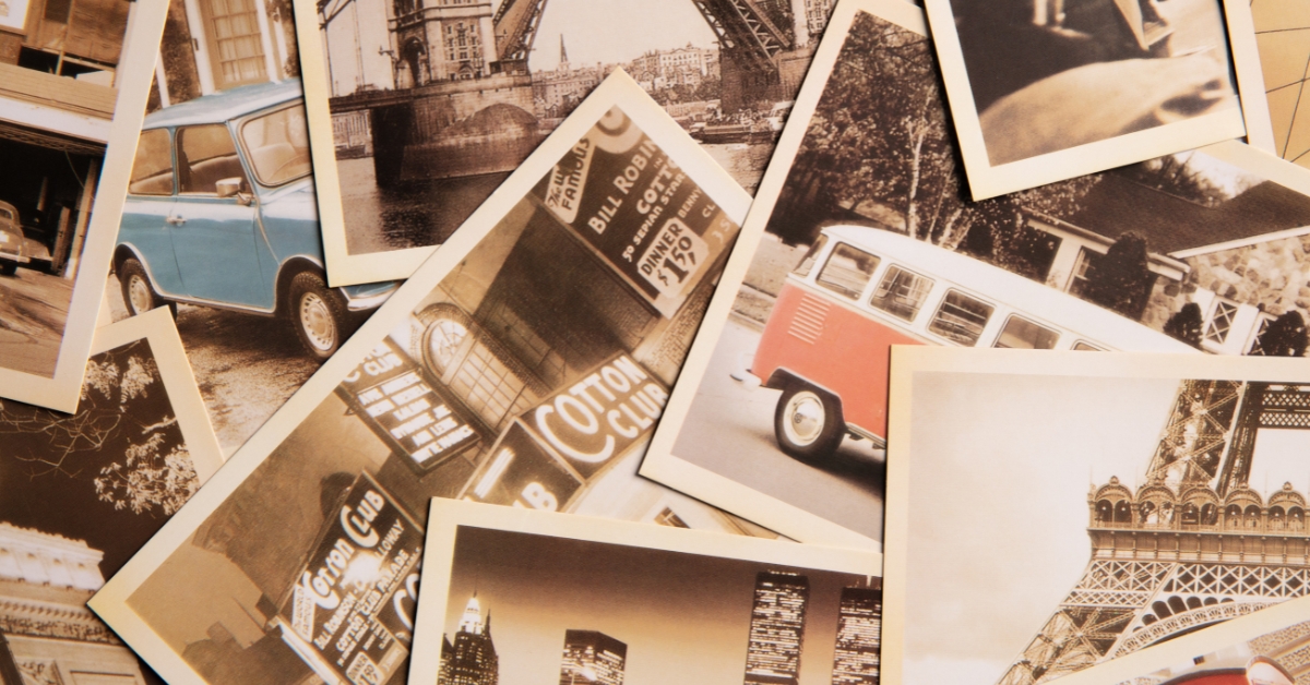 Vintage Photo Display